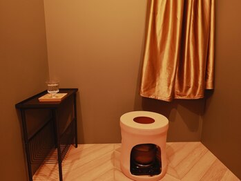 スタジオ エン(STUDIO EN)の写真/《谷町四丁目◇温活若よもぎ蒸し》女性専用◆隣同士でご友人・ご家族と話しながら楽しく施術が可能◎
