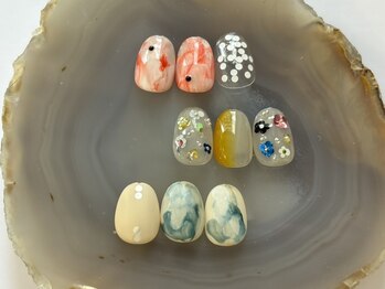 ベゼル(bezel.)の写真/【10本Artコース￥10,500】アートを存分に楽しめるメニューも充実！季節や気分に合わせて素敵な指先に☆