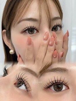 アレーヌ 心斎橋堀江店(Allene)の写真/心斎橋で叶う！盛れるのに傷まない♪今っぽ&healthyまつ毛【&healthy特化サロン】