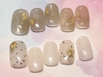 ココロ 新橋(kokoro)の写真/【毎月変わる定額design☆】大人気の定額デザインご用意しております！手書きアート自信あり◎