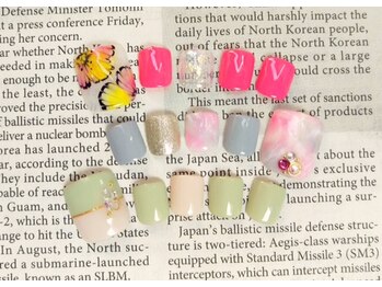 ネイルギャラリーアヴァン(NAIL GALLERY Avant)/春夏フット 2