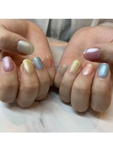 Mネイルアンドカフェ シェレステ/カラフルマット♪
