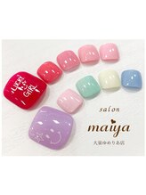 マイヤ 大泉ゆめりあ店(maiya)/フットジェルアートコース