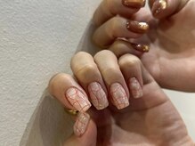 ファンクションネイルズ 表参道 原宿(FUNCTION NAILS)/凹凸ネイル/チェック柄