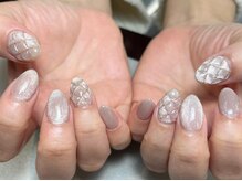 プロモート 岡山城下店(Promote)/マグネットキルティングネイル