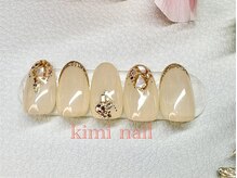 キミネイル(Kimi nail)/パール+ゴルトミラー