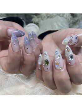 ネイルサロン ココロジー(COCOLOGY)/宝石ネイル