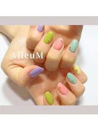 カラフルネイル