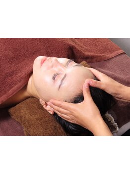 ヘッドスパで癒されたい