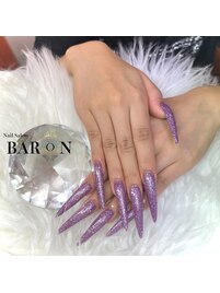 パープルピンク:*+..:+