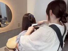 アリーザヘッドスパ オオサカ(aleeza Head Spa Osaka)/スパ後にはスタイリングもお任せ