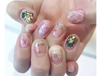パイナップルネイル