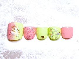 カラーグラデーションネイル