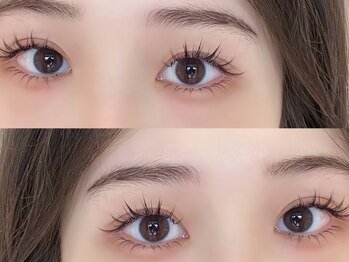 ブリンク(BLINK)の写真/《SNS話題沸騰・束感cute》ワンホンマツエク¥5,500~*韓国風のちゅるんと可愛い束感まつ毛を叶えます◇