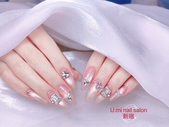 ユミ(U mi)/チップ長さ出し】パーツ付け放題