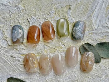 アメ(Ame')の写真/ヘアサロン内に併設！お爪に優しい施術で指先を美しく彩ります♪お爪のお悩みは何でもご相談下さい。