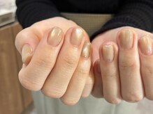 クレイ(clay.)/ベージュマグネットネイル