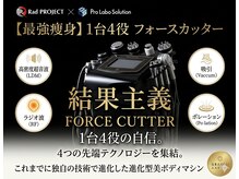 なまえのないエステサロンの雰囲気（【結果主義】1台4役フォースカッターで落ちにくい脂肪を根本ケア）