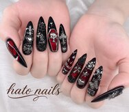 Hato nails【鶴舞/持ち込み/マグネット/長さだし/ワンカラー/フットネイル】