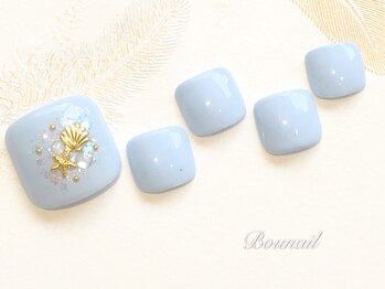 ボネール(nail ＆ eyelash Bounail)/フット定額コース8480円
