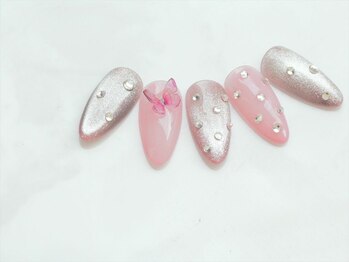 マグネットネイルデザイン