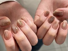 ネイル アヴァンス あべのルシアス店(Nail AVANCE.)/ベージュニュアンス　