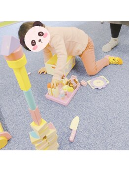 かおりビューティサロン/お子さまと一緒に通院できます。