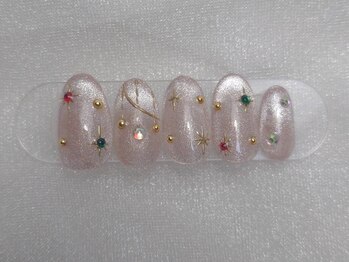 ネイルバイピヌ(nail by pinu)/定額デザインアートコース