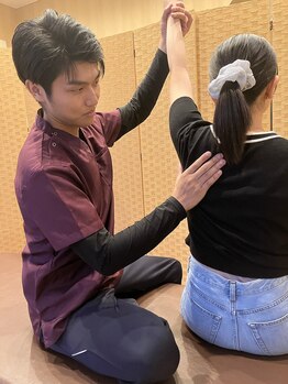 ふくろう/肩周りのチェック