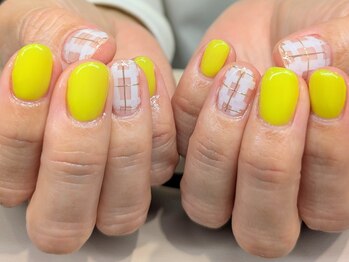 ネイルシロップ 経堂(nail sYrUp)の写真/【新規】定額my standard¥6900*ジェルののせ方にもこだわる上質なネイルを[経堂/豪徳寺/千歳船橋]