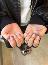 シンプルネイル×スカルプ