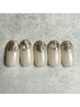 【10月MIU限定クーポン】ミラーニュアンスネイル甘皮ケア付き￥9680
