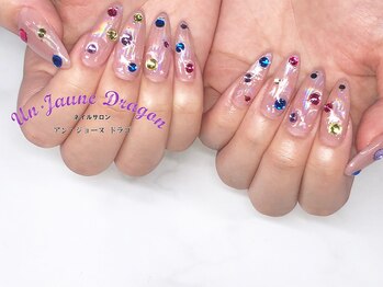 アン ジョーヌドラゴ/【ロングネイル】ストーンネイル