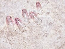 アンベリール 横浜店(Embellir)/(1716)パールハートネイル