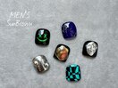 Men’s nail designed 