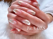 ユーネイルズ 恵比寿(Yu.NAILS.)/ミラーグラデーション◎韓国