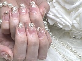 【Ayaka】ラメグラ×パール