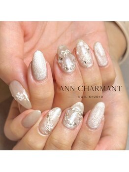 アンシャルマンネイルスタジオ(Ann charmant nail studio)/セレクトアートコース¥6,800～