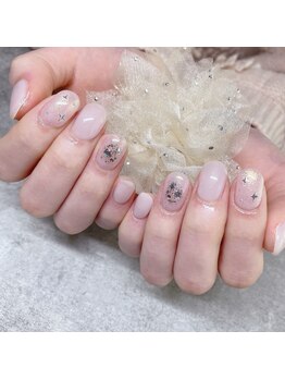 ミューネイル(mew nail)/シンプルアート¥6900