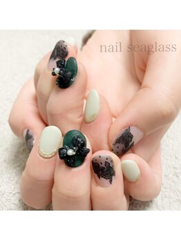 ネイル シーグラス(nail seaglass)/
