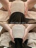梅雨時期の辛い頭痛にデコルテ、方、首、ドライヘッドスパ50分→6000円