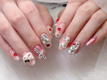 ラッキーネイル(lucky nail)/自爪持ち込みデザイン