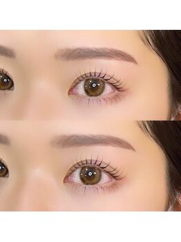 ロレインブロウ 茨木駅前店/茨木市 | 束感まつ毛パーマ