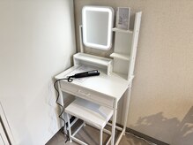 クーラッシュ 国分寺駅南口(Kuu lash)の雰囲気（お化粧台アイロンのご用意もございます。）