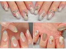 エアネイル(eA NAIL)の雰囲気（ブライダルネイルなど華やかなイベントネイルもおすすめ◎）