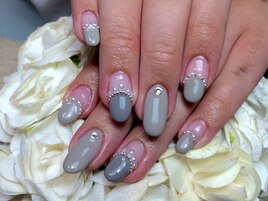 パールで上品さUP☆