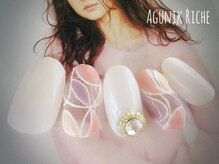アグニークリッシェ(Agunik Riche)/【プッチ柄ネイル】