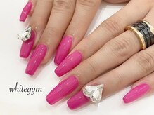 ホワイトジム(White Gym)/スカルプ10本ワンカラーデザイン