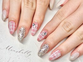 チェックネイル☆