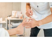 距骨サロン 洗足店/アーチをサポートするテーピング